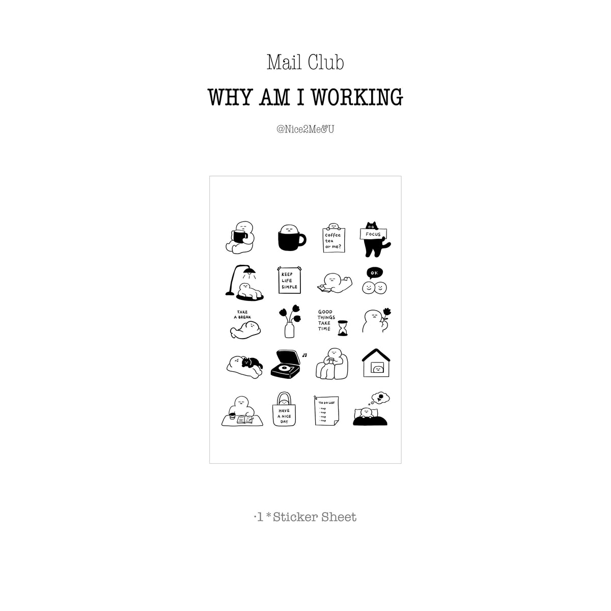 Mail Club｜Why Am I Working?