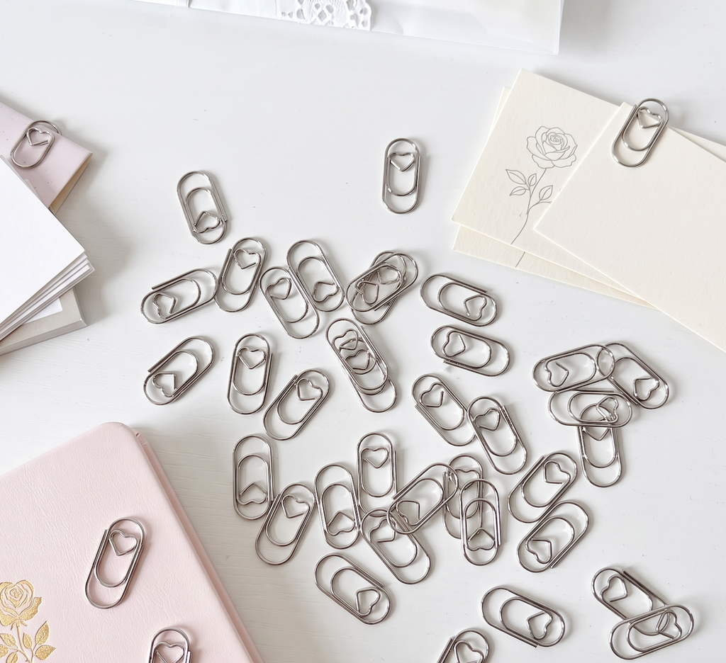 Little Heart Paper Clips