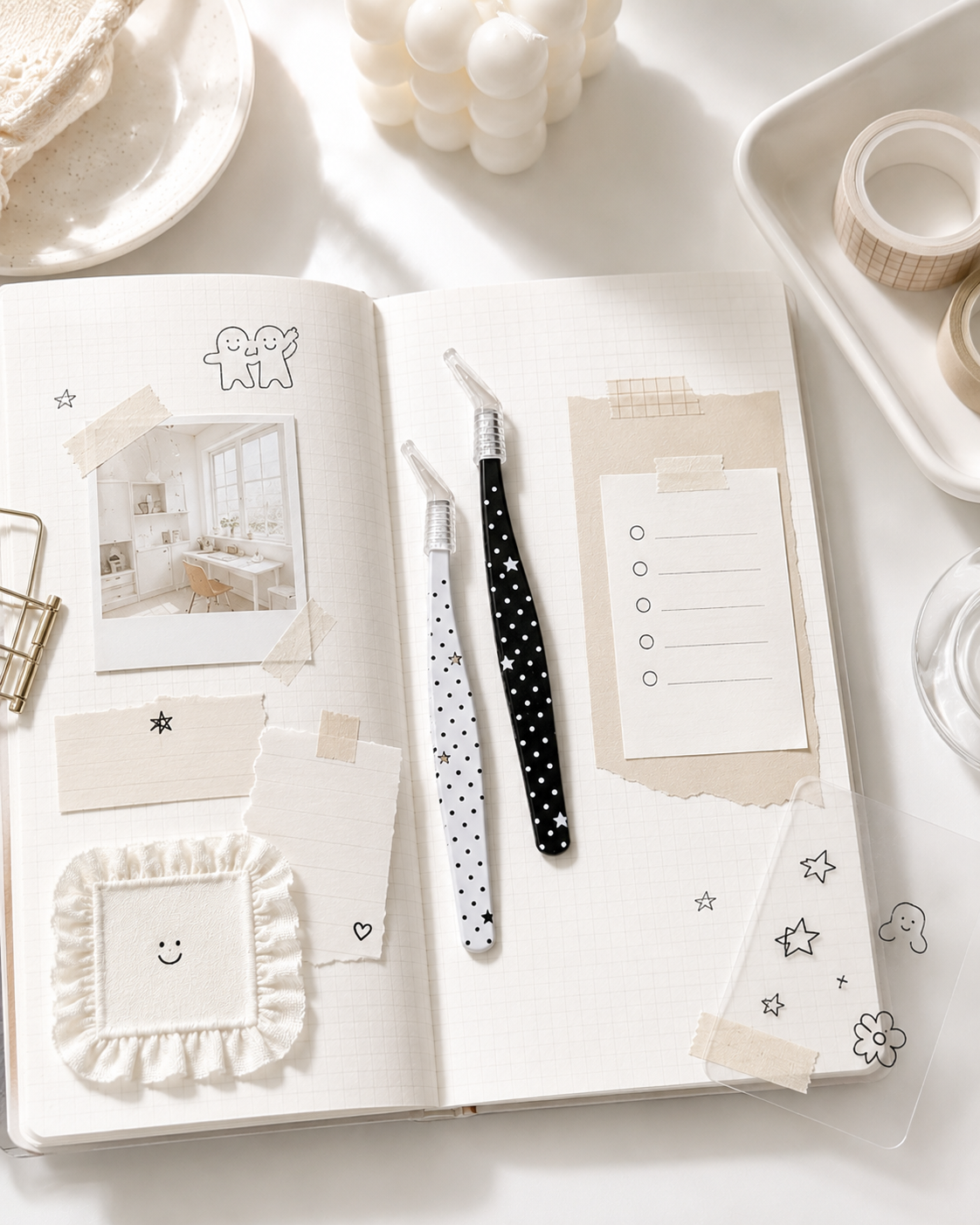 Starry Journal Tweezers