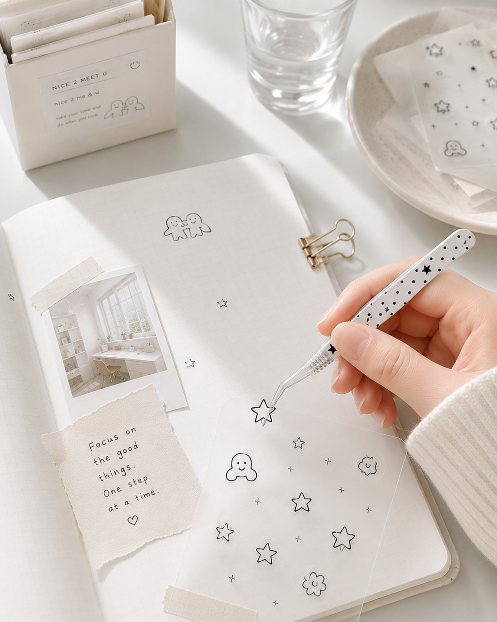 Starry Journal Tweezers